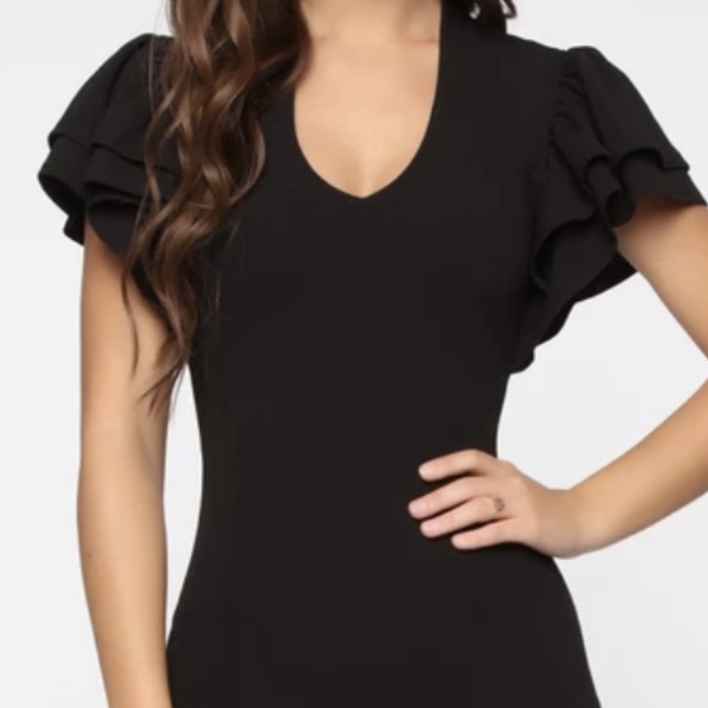 Beautiful sexy black dress size M